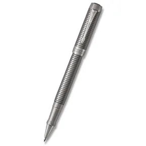Parker Duofold Prestige Ruthenium Chiselled Rollerball